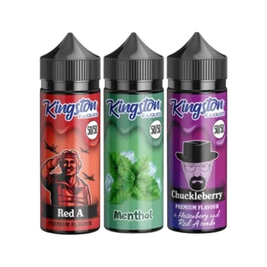 Kingston 50/50 100ml E-liquids