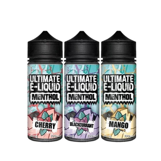 Ultimate Puff Menthol 100ml E-liquids